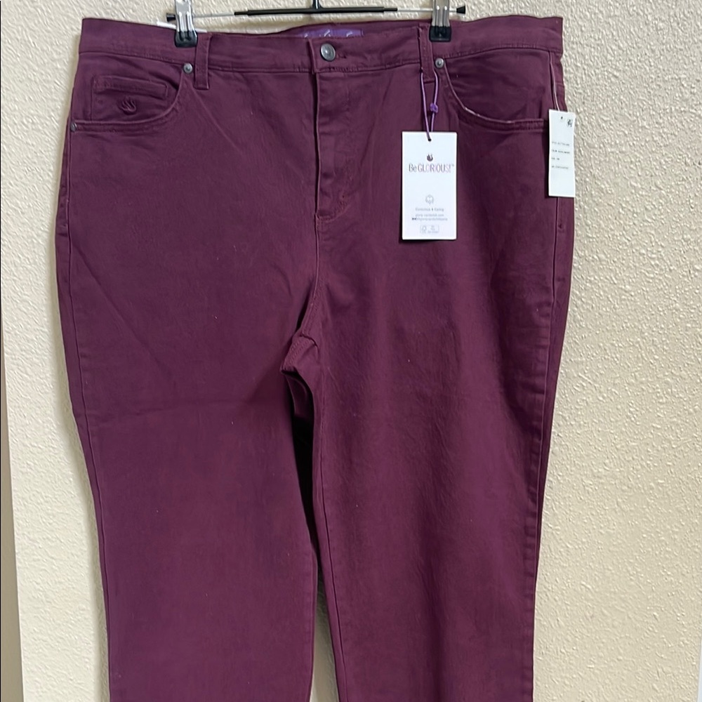 Gloria Vanderbilt Women's Amanda Jeans - Rich Purple
